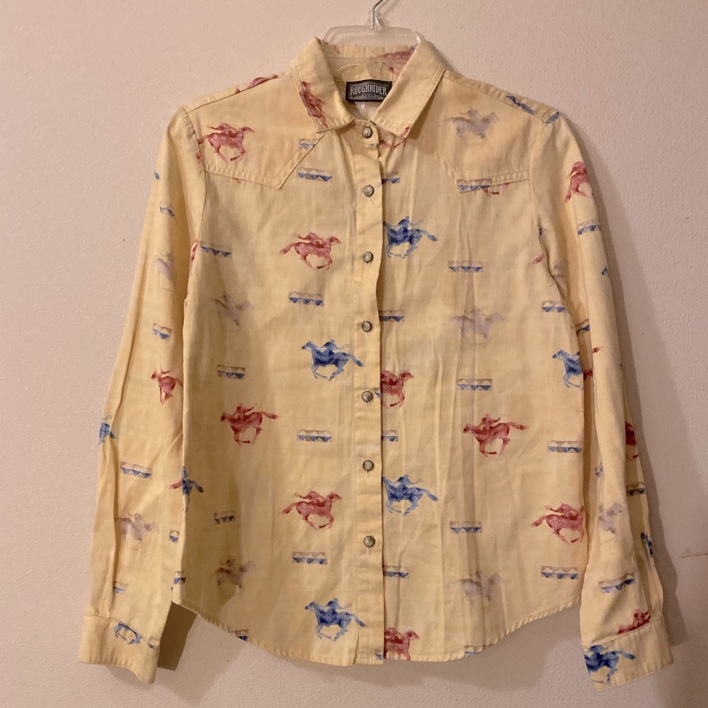 Vintage Roughrider western shirt